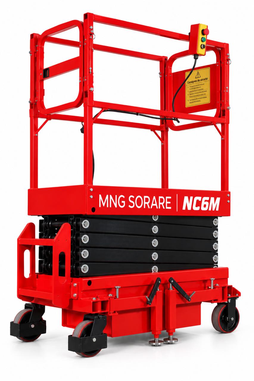 Nacelle ciseaux semi-électrique NC6M MNG SORARE